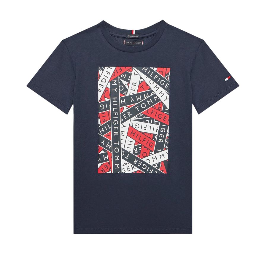TAPE GRAPHIC TEE S/S Tommy Hilfiger | THKB0KB07463TC87
